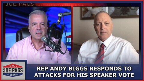 Rep Andy Biggs On Why He Voted to Vacate McCarthy