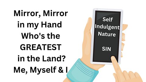 Mirror Mirror in my Hand Whos the GREATEST in the Land - ME! Roger Rambles & Memes