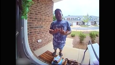 Black Kid Gets Caught Trying to Steal Packages, Tries To Lie