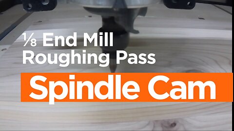 Spindle Cam On The CNC #signmaking #cnc #woodworking