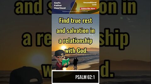 Find True Rest and Salvation
