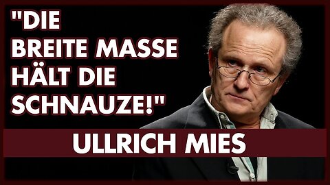 1 Jahr ZENSIERT: Ullrich Mies: Wir schlittern blind in den Faschismus