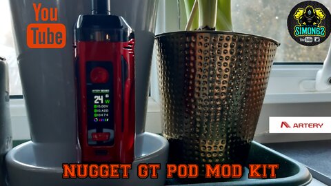 ARTERY NUGGET GT DUAL 18650 POD MOD KIT/REVIEW #arterynuggetgt#podmodkit#vape 🔞