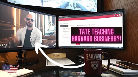 Andrew Tate Teaching at Harvard Business School?!