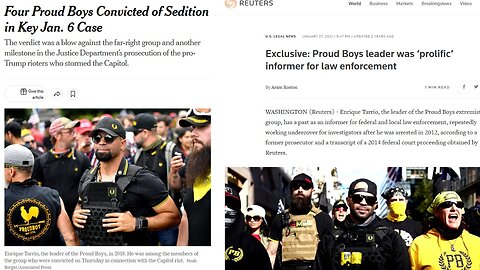 Proud Boys leader Enrique Tarrio convicted of Jan. 6 seditious conspiracy