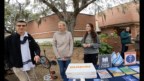 University of Florida: A Fellow Messianic Jewish Street Preacher Joins Me Preaching the Gospel To Thousands of Students