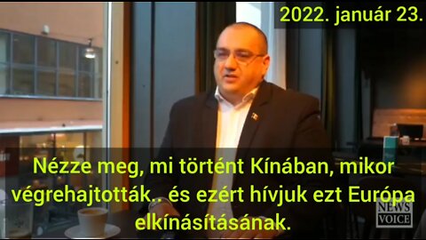 Jav. Christian Terhes EP kéviselő- Jön az európai kínai kreditrendszer! 2022. január 23