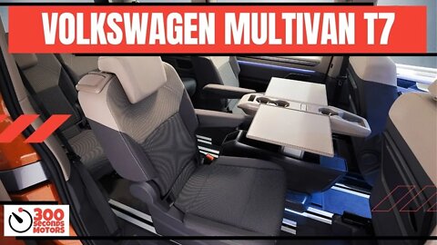 World premiere of the new VOLKSWAGEN MULTIVAN T7 Interior