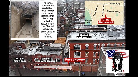JEW terror tunnel found under Brooklyn synagogue - nothing to see here