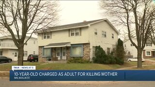 10-year-old charged as adult for killing mother in Milwaukee