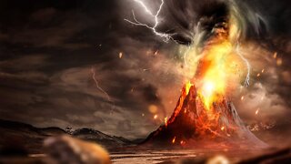What If a Tornado Hit an Active Volcano?