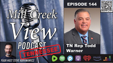 Mill Creek View Tennessee Podcast EP144 Todd Warner Interview & More 11 01 23