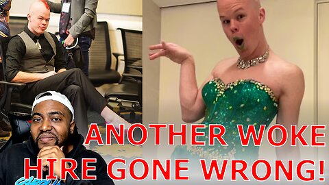 Biden's Non-Binary WOKE Energy Czar Sam Brinton CAUGHT STEALING Luxury Luggage At Airport!