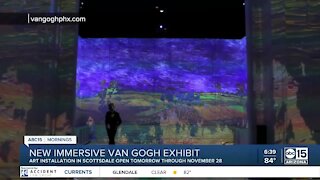 New immersive Van Gogh exhibit opens Thursday in Scottsdale