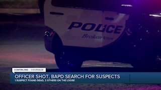 Officer Shot, BAPD Search for Suspects
