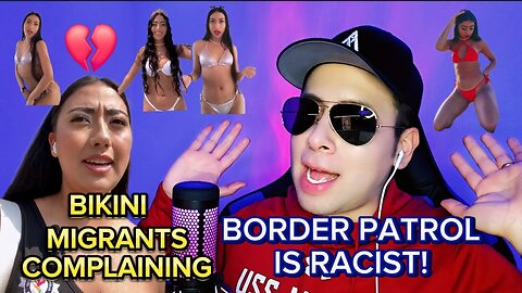 Migrants Complaining in New York: Border Patrol is Racist! 👙