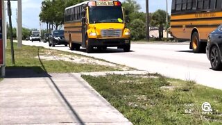 Royal Palm Beach crash raises concerns about school bus stop safety