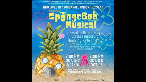 GFBS Interview: "SpongeBob: The Musical" with Helen Hutton, Kathleen Coudle-King, Matt Ternus, Ginny Hutton, Tyler Hebert, & Bella Costa of Empire Arts Center