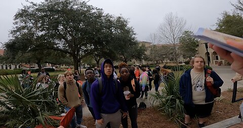 Valdosta State University: Strong Christian Joins Me, Large Crowd of Over 50 Students Gather, Rebuking A Hypocrite Female, Dealing with Muslims, Homosexuals and Skeptics