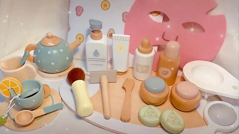 【ASMR】私のスキンケア🧖‍♀️ナイトルーティンWooden skincare