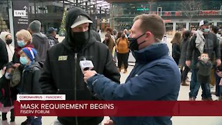 Mask requirements begin at Fiserv Forum