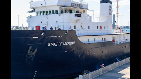 Great Lakes Maritime Academy training ship 'STATE OF MICHIGAN'