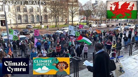Speech - Global Day of Action for Climate Justice, City Hall Cardiff