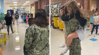 Surprise Military Homecoming Will Absolutely Melt Your Heart