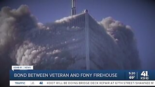 Bond between veteran and FDNY firehouse