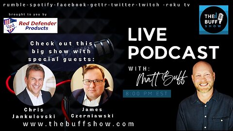 Discovering Hope. Live with Matt Buff 3-24-23