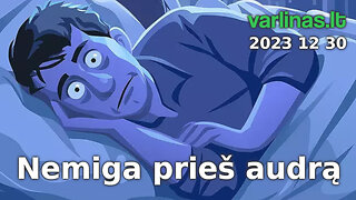 Varlinas tiesiogiai - 2023 12 30 - Nemiga prieš audrą