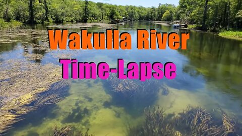 Upper Wakulla River Bridge Time-Lapse