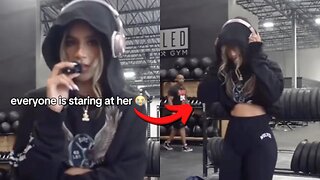 Arrogant Gym Girl Exposed by Men on Tik Tok