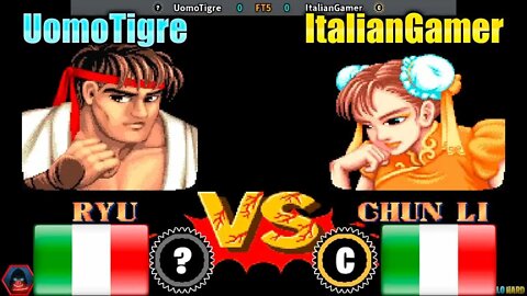 Street Fighter II: The World Warrior (UomoTigre Vs. ItalianGamer) [Italy Vs. Italy]