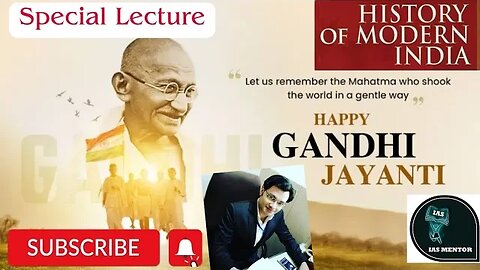 Mahatma Gandhi's Legacy | Birth Anniversary Special | IAS Mentor | Advocate Sahban Ali #upsc #gandhi