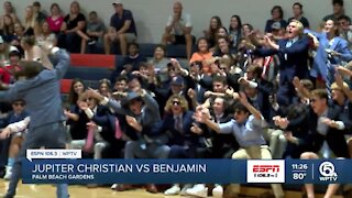 Benjamin volleyball takes home district title