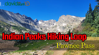 Backpacking Indian Peaks Wilderness Colorado - Buchanan-Pawnee Pass - Part 2