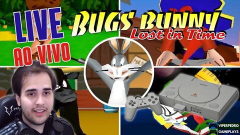 [LIVE] BUGS BUNNY: LOST IN TIME | O clássico jogo do Pernalonga para Playstation! Gameplay #6