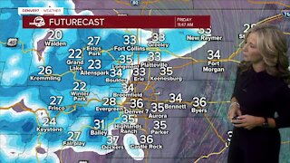 Some much-needed snow heading for the Denver metro area
