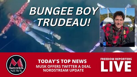 Trudeau Bungee Jump #Trudeau Has To Go: Live News