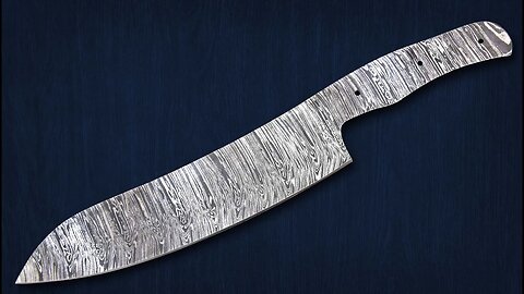 Chef Knife Blank Blade Hand Forged Damascus Steel Kitchen Knife Handmade Knives ,Knife Making Supply