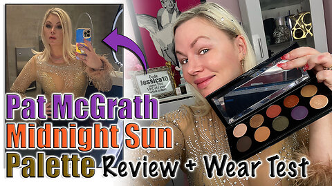 Pat McGrath Midnight Sun Paelette Review + Wear Test | Code Jessica10 saves you $$$ Approved Vendors