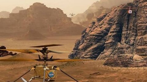 NASA Mars Helicopter Ingenuity Animations