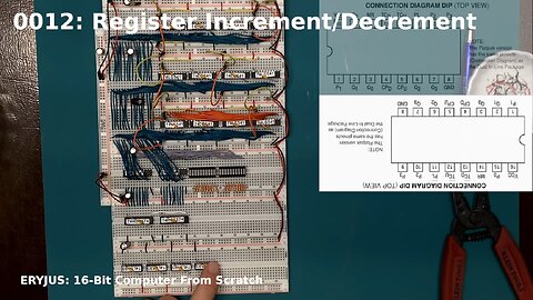 0012: Register Increment/Decrement | 16-Bit Computer From Scratch