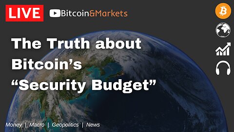 The Truth about #Bitcoin's Security Budget