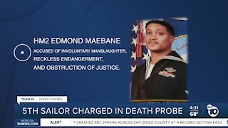 5th Navy sailor charged in connection to death of sailor