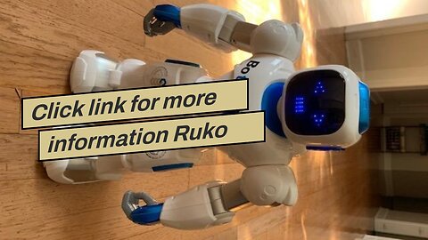 Click link for more information Ruko 1088 Smart Robot for Kids, Large Programmable Interactive...