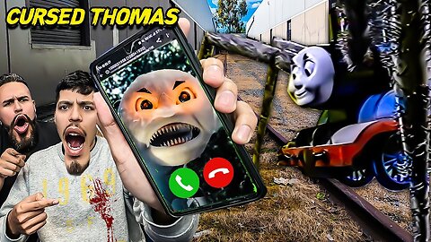 WE FOUND CURSED THOMAS THE TRAIN IN REAL LIFE! DO NOT FACETIME CURSED THOMAS at 3 AM | THOMAS.EXE