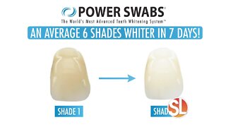 Try Power Swabs TODAY for a whiter smile in just 7 days!