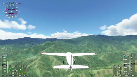 Beautiful Valley Takeoff! MSFS2020 C208 MYY to AYNZ